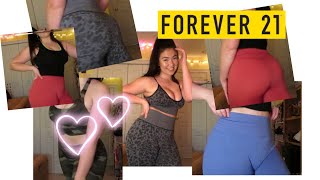 GYMSHARK DUPES? | ACTIVEWEAR TRY ON HAUL FOREVER 21 (unsponsored)