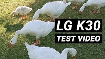 LG K30 - Video Quality Test (1080p)