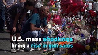 U.S. mass shootings bring a rise in gun sales