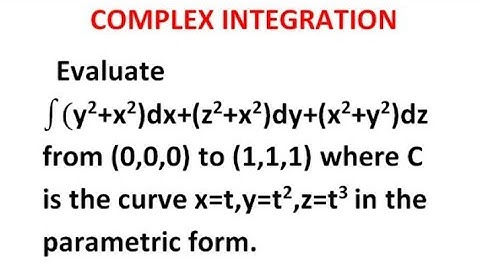 Complex Integration-Most important problem with solution