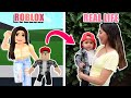 MEET MY ROBLOX FAMILY IN REAL LIFE! (Roblox)
