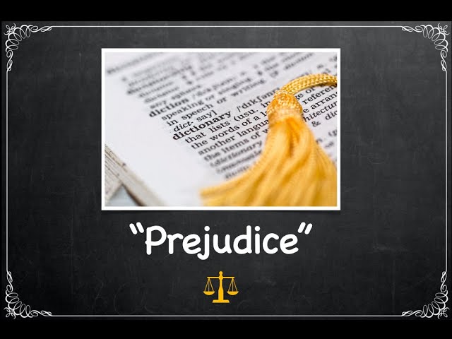 What Does Dismissed with Prejudice Mean? - Federal Criminal Law Center