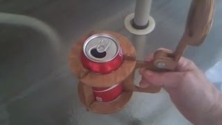 Make a Can Drink Holder with a Lid.