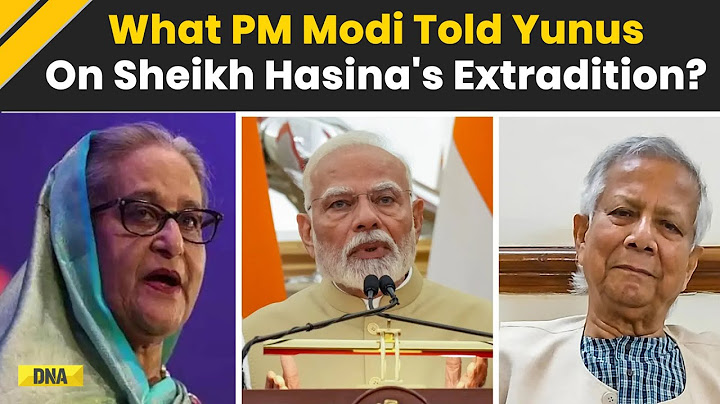 India Bangladesh News: What PM Modi Tells Bangladesh's Muhammad Yunus On Sheikh Hasina Extradition?