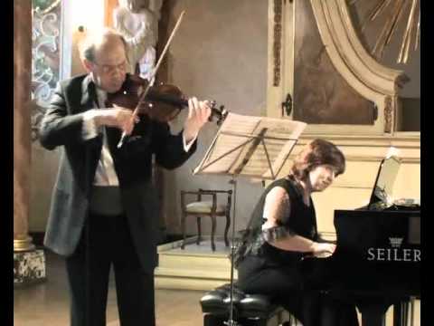 Michael Vaiman and Dina Yoffe play Mozart Sonata K...