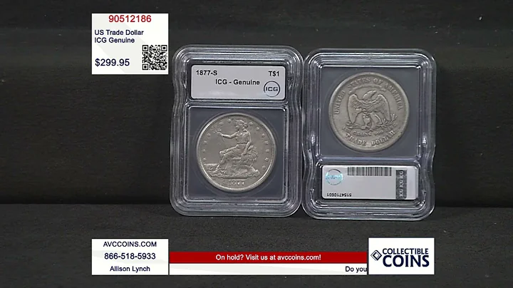 US Trade Dollar - ICG Genuine