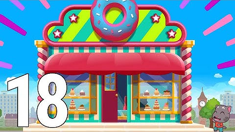 Talking Tom Candy Run 2021 Gameplay Walkthrough Part 18 - Donut Dreamland [iOS/Android Games]
