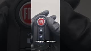 Chave Canivete completa Fiat 3 Botões. Compatível com Fiat Bravo, Grand Siena, Palio  Novo, Punto.