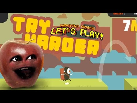 Annoying Orange - Midget Apple Plays Try Harder: RAGEQUIT