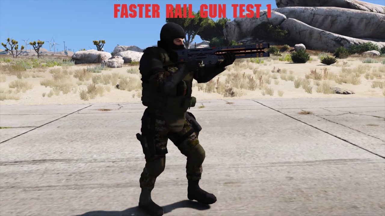Faster Rail gun Test 1 by FoxtrotDelta YouTube