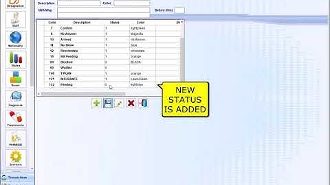 PROMED - How to add appointment status.