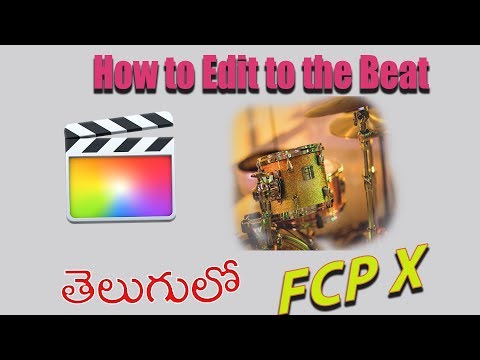 how-to-edit-a-beat---music-video-in-fcpx-|-final-cut-pro-x-telugu-tutorial-|-hola-tv