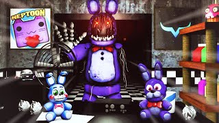 ЭТИ ЗАЙЦЫ СНОВА ТОЛПОЙ НАПАЛИ НА НЕПТУНА! - FNAF One Night at Bonnie Remastered