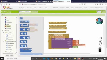 Video Tutorial Paint Pic - MIT App Inventor Section 3