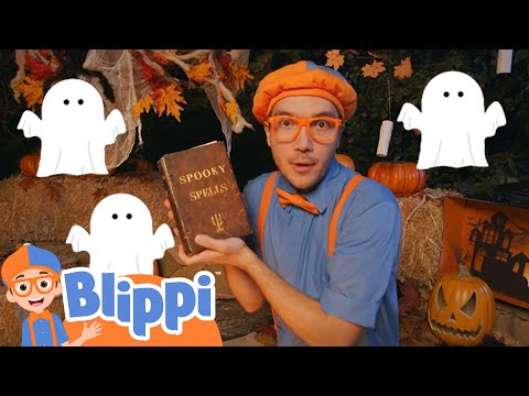 Blippi Spooky Halloween Adventure | Halloween Videos For Kids | Blippi Videos