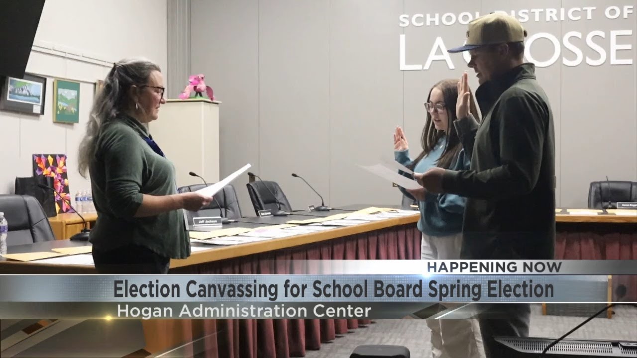 Board of Canvassers work to verify the school board election YouTube