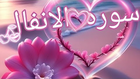 ما تيسر من سوره الانفال💞💗 بصوت القارئ هيثم الدخين 🤞🏻🥀