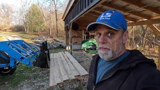 milling white pine and fall cleanup at the sawmill #sawmill #homesteading #woodlandmills #homestead by B & B Farms Maple 380 views 6 months ago 13 minutes, 43 seconds