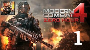 Modern Combat 4: Zero Hour - gameplay Walkthrough part 1