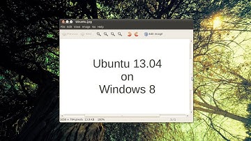Ubuntu 13.04 on Windows 8 | From Live USB Flash Drive | How to | Raring Ringtail