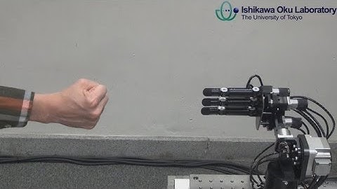ROBOT WINS ROCK, PAPER SCISSORS EVERY-TIME - BBC NEWS