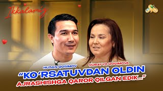 : "Korsatuvdan oldin ajrashishga qaror qilgan edik..." Ikkalamiz