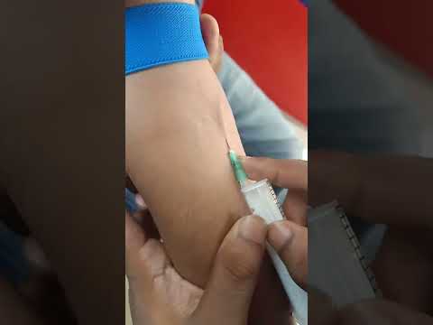 how to take blood from veins in easy way by dr.chandan roy