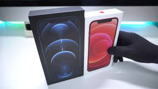 Iphone 12 Pro Max Unboxing (Pacific Blue) - Asmr