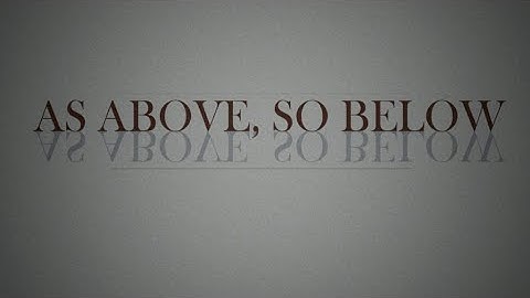 As Above, So Below - Unreal Challenge: Better Light Than Never