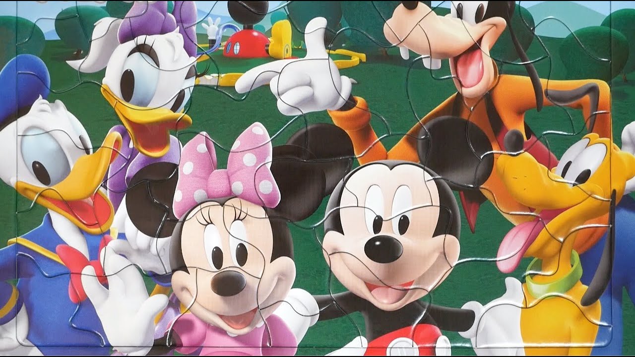 Mickey Mouse Clubhouse Puzzle ミッキーマウス クラブハウス パズル Youtube