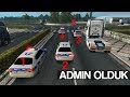 Bu Sunucuda Herkes Admin (Polis Arabası ve Siren) | ETS2MP