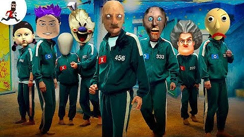 Granny Parody Squid Game 🔴 full story