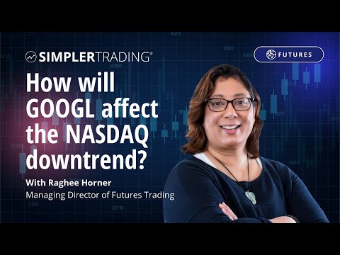 Futures Trading: How will GOOGL affect the NASDAQ downtrend? | Simpler Trading