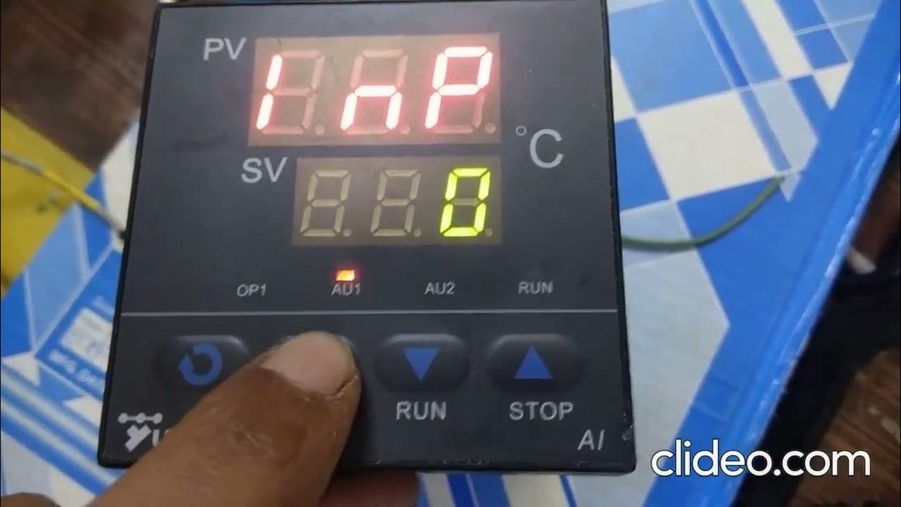 UDIAN Temperature Controller Connect to Pt100 YouTube