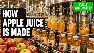 How Apple Juice Is Made, Filled & Packaged — One Fully Automatic Production Line