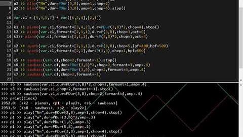 2nd Improvisation for Particle Pilot (Game Music) FoxDot@SuperCollider