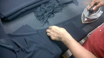 Fusing attach at Shoulder & Armhole at a time (Jacket)