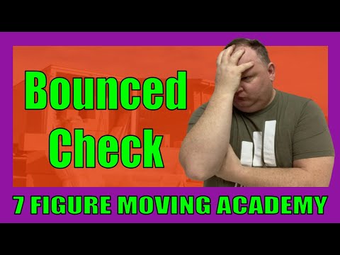 How to Handle a Bounced/NSF/Returned Check