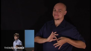ASL Ted Talks (Episode 218) iPhone application developer... and 6th grader | Thomas Suarez