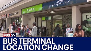 New Greyhound location causing headaches for riders, local busineses