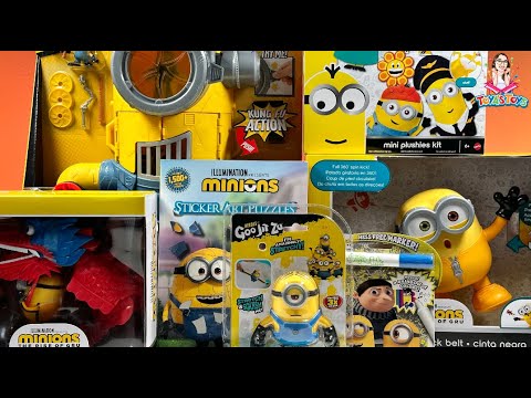 Minions The Rise of Gru Toy Collection Opening Review