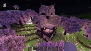 COMO FAZER uma CASA de CEREJEIRA no MINECRAFT 1.20