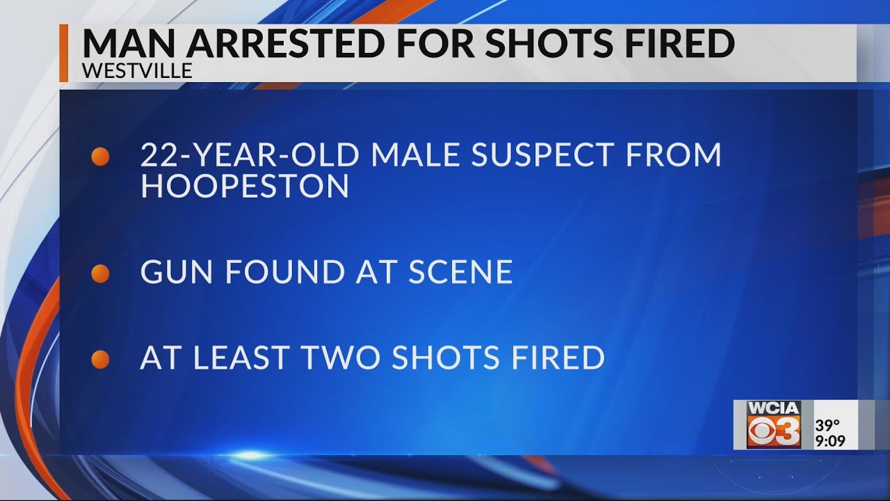Man arrested for shots fired - YouTube