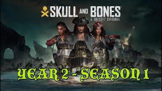 New Skull and Bones Smuggler Pass Contents - Year 2 Season 1 - New Ship Schooner