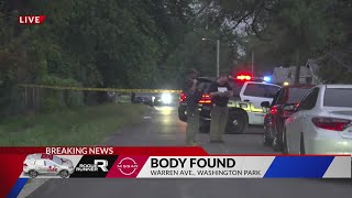 Person found dead in Washington Park, police investigating