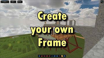 Create your own environment in FrameVR