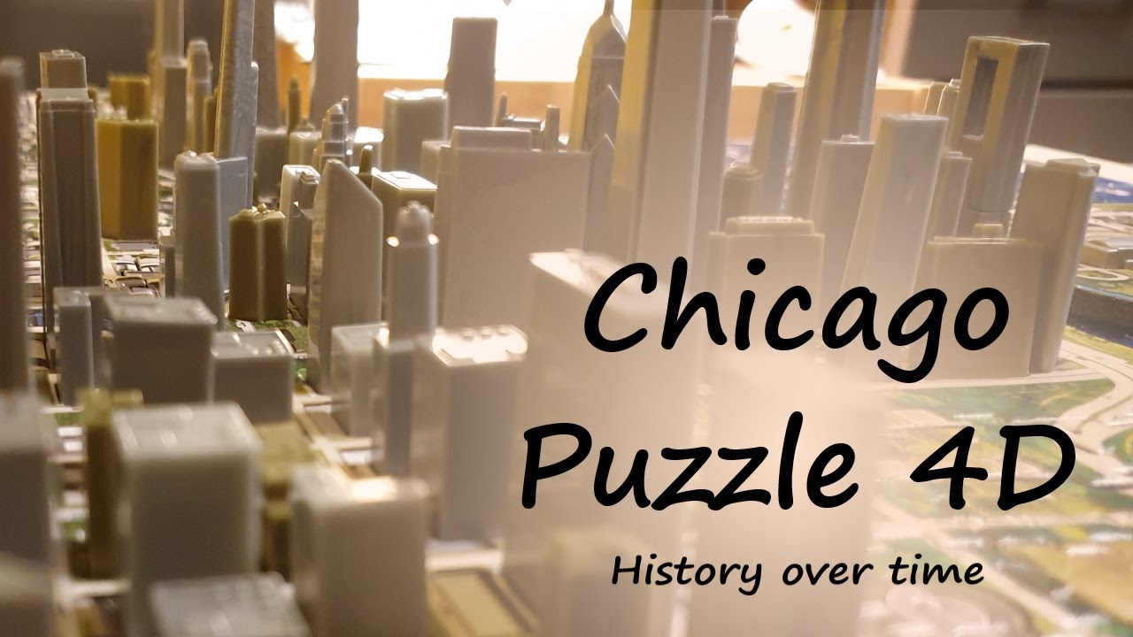 Puzzle 4D - Chicago - history over time puzzle 
