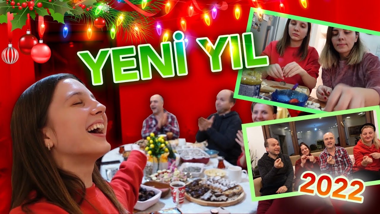 AİLEM İLE YILBAŞINA NASIL GİRDİİK?🥳 | Hoşgeldin 2022🎄