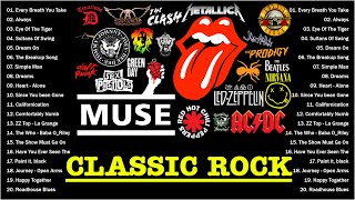 Classic Rock Songs All Time | Kiss, Queen, Bon Jovi, Guns N' Roses, Metallica, The Rolling Stones