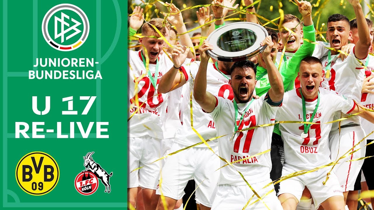 Borussia Dortmund vs. 1. FC Köln 2-3 | Full Game | U17 Bundesliga | Final
